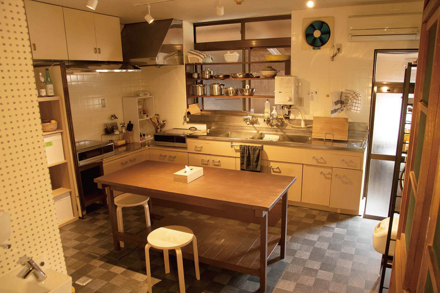 Common kitchen area